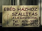 reklámtábla